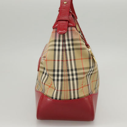 Burberry Nova Check Handbag Nova Check Canvas, BEIGE, CANVAS, Handbag
