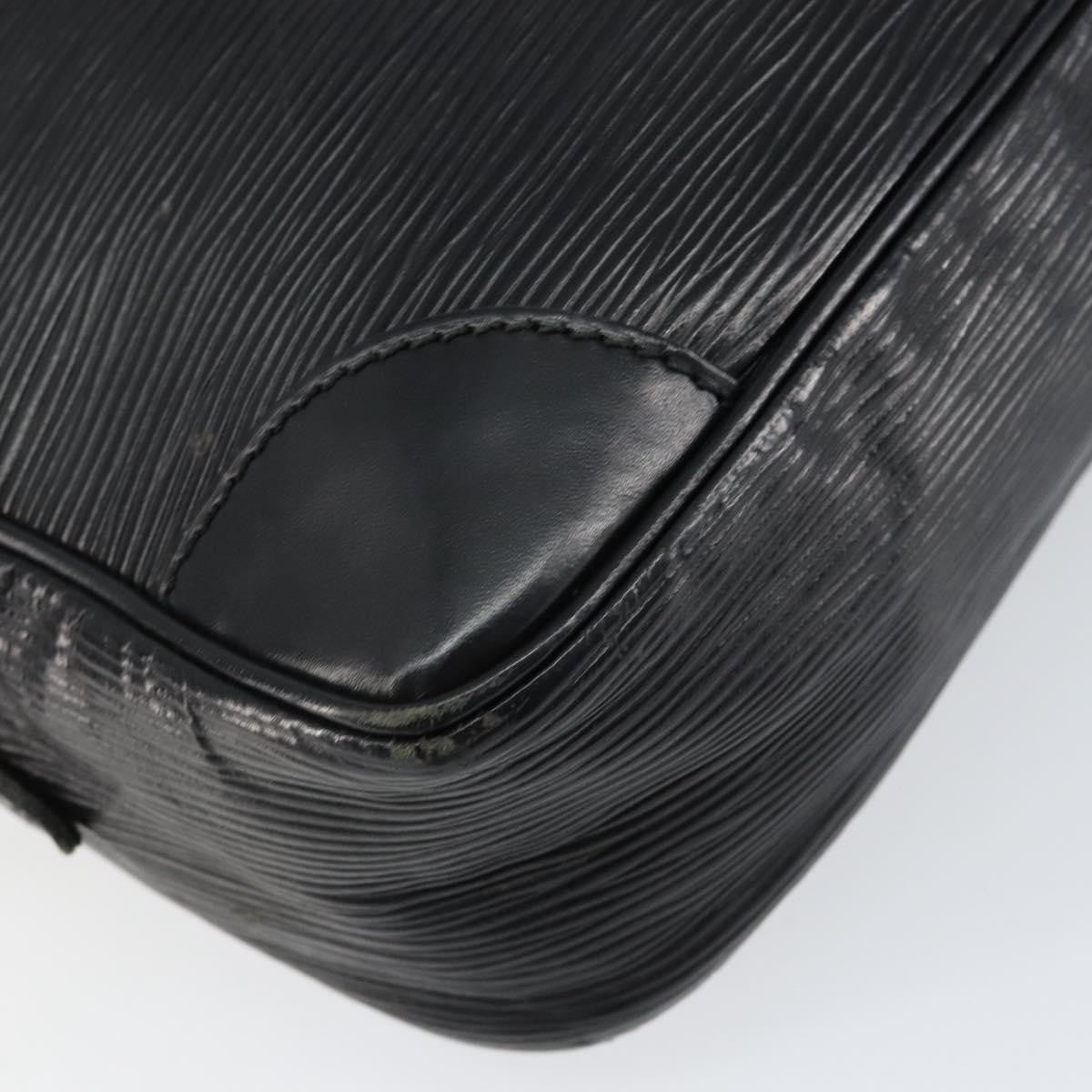 Louis Vuitton Trocadero Handbag Epi Leather, BLACK, LEATHER, Shoulder bag