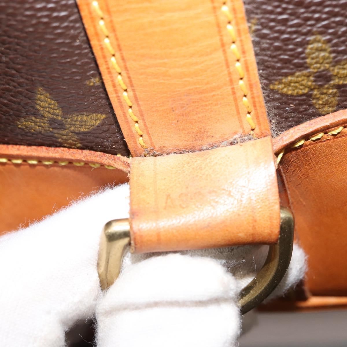 Louis Vuitton Randonnee Pochette Monogram Coated Canvas, BROWN, CANVAS, Shoulder bag