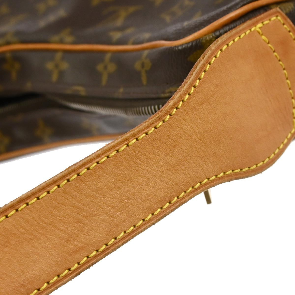 Louis Vuitton Croissant Handbag Monogram Canvas, BROWN, CANVAS, Handbag