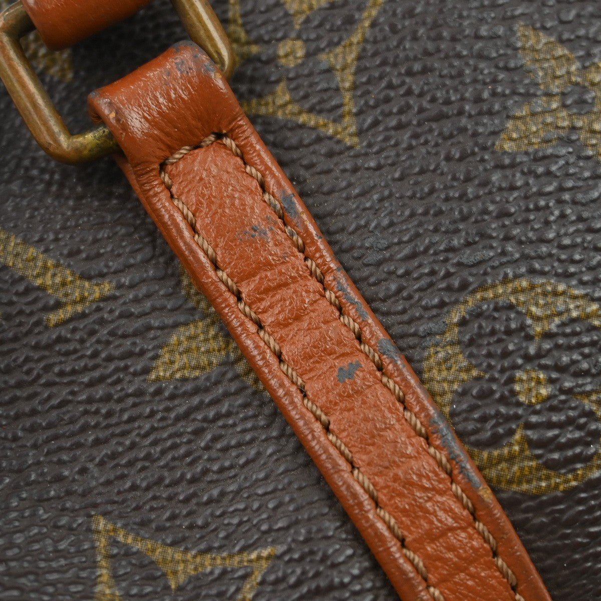Louis Vuitton Papillon Handbag Monogram Canvas, Brown, Canvas, Handbag
