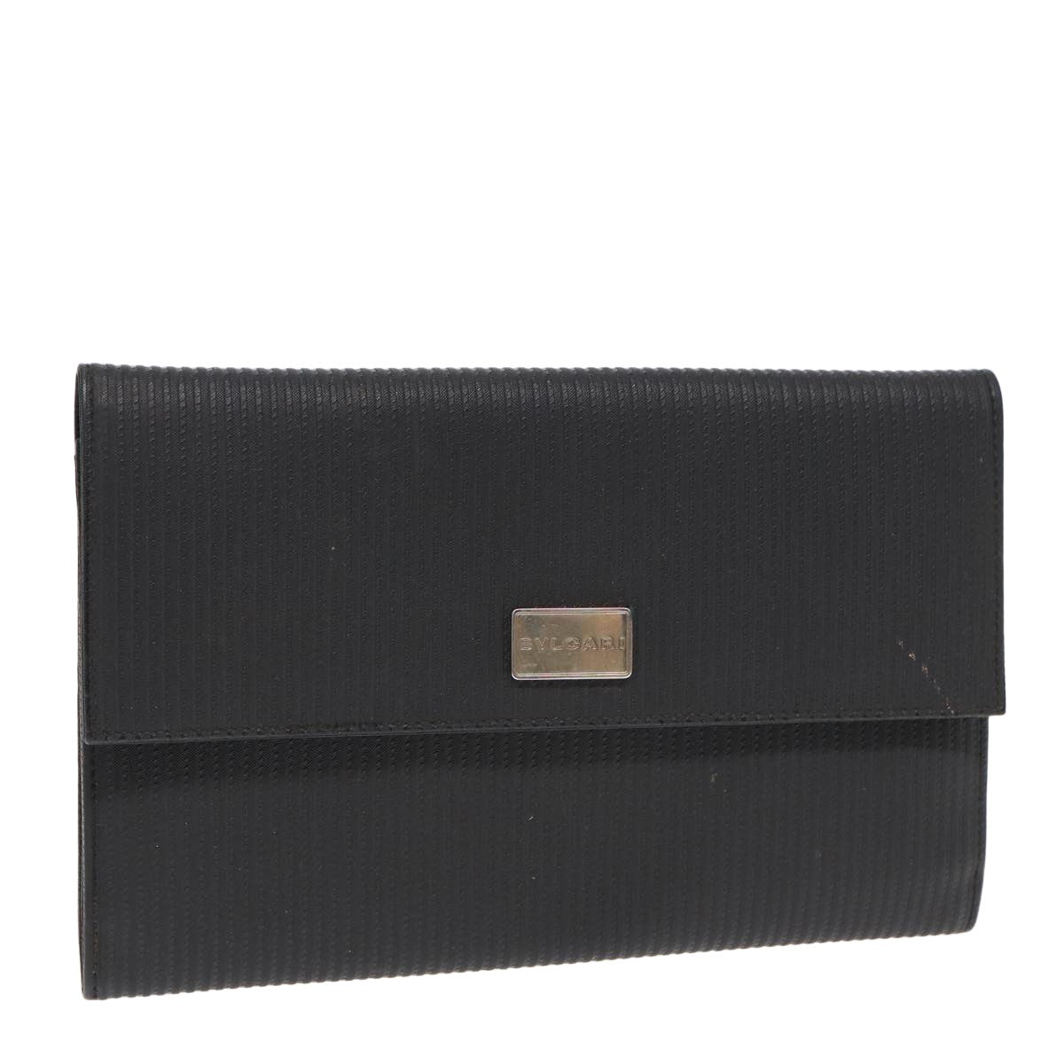 Bvlgari Clutch bag Canvas and Leather, SILVER, CANVAS, Clutche & pouche