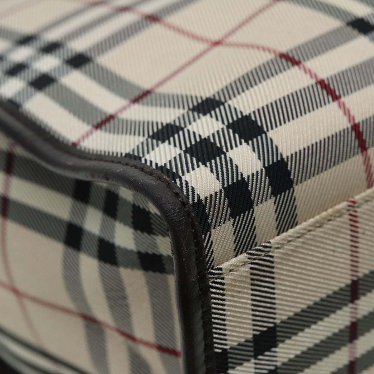 Burberry Nova Check Tote canvas check pattern, BEIGE, CANVAS, Tote bag