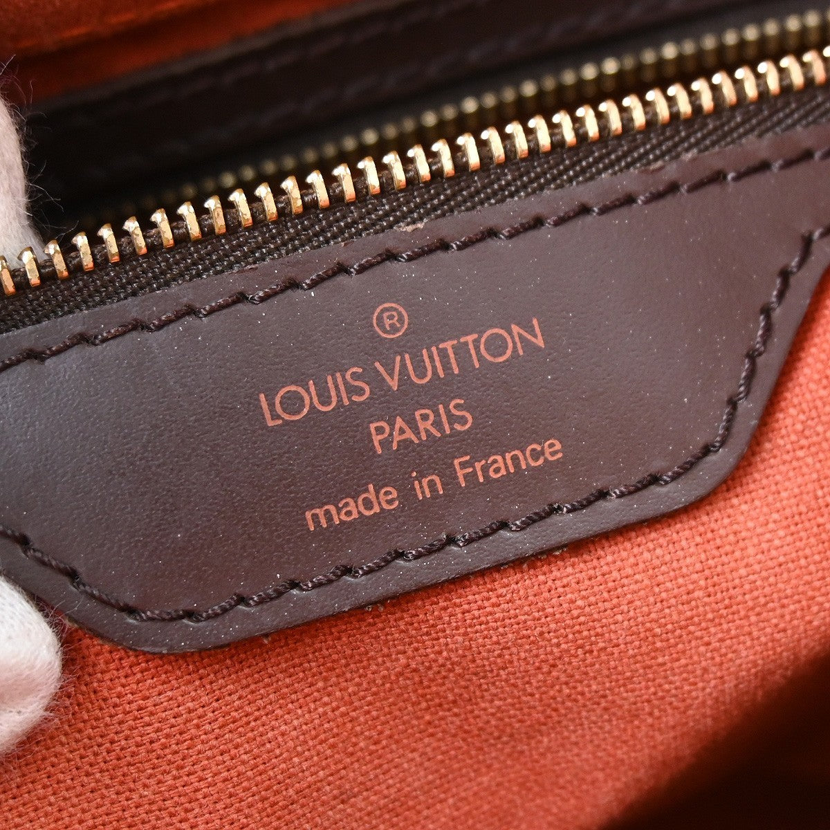 Louis Vuitton Greenwich Travel Bag Damier, BROWN, CANVAS, Tote bag
