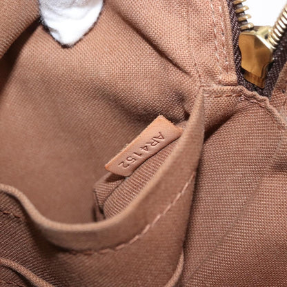 Louis Vuitton Trotteur Beaubourg Handbag Monogram Canvas, BROWN, CANVAS, Shoulder bag