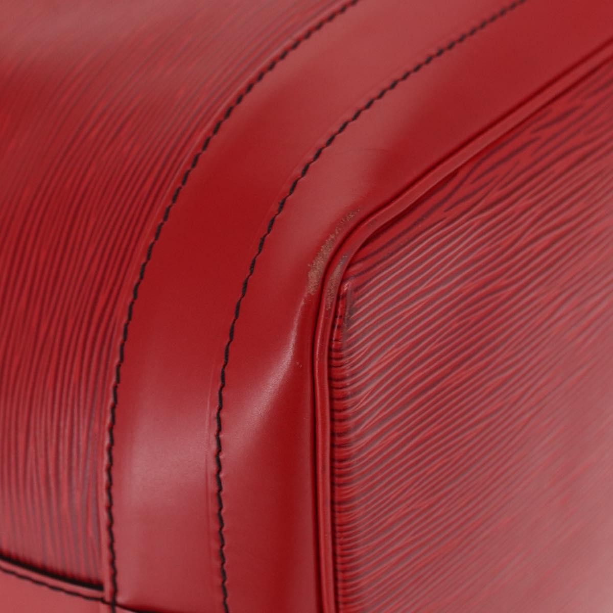 Louis Vuitton Petit Noe NM Handbag Epi Leather, RED, LEATHER, Shoulder bag