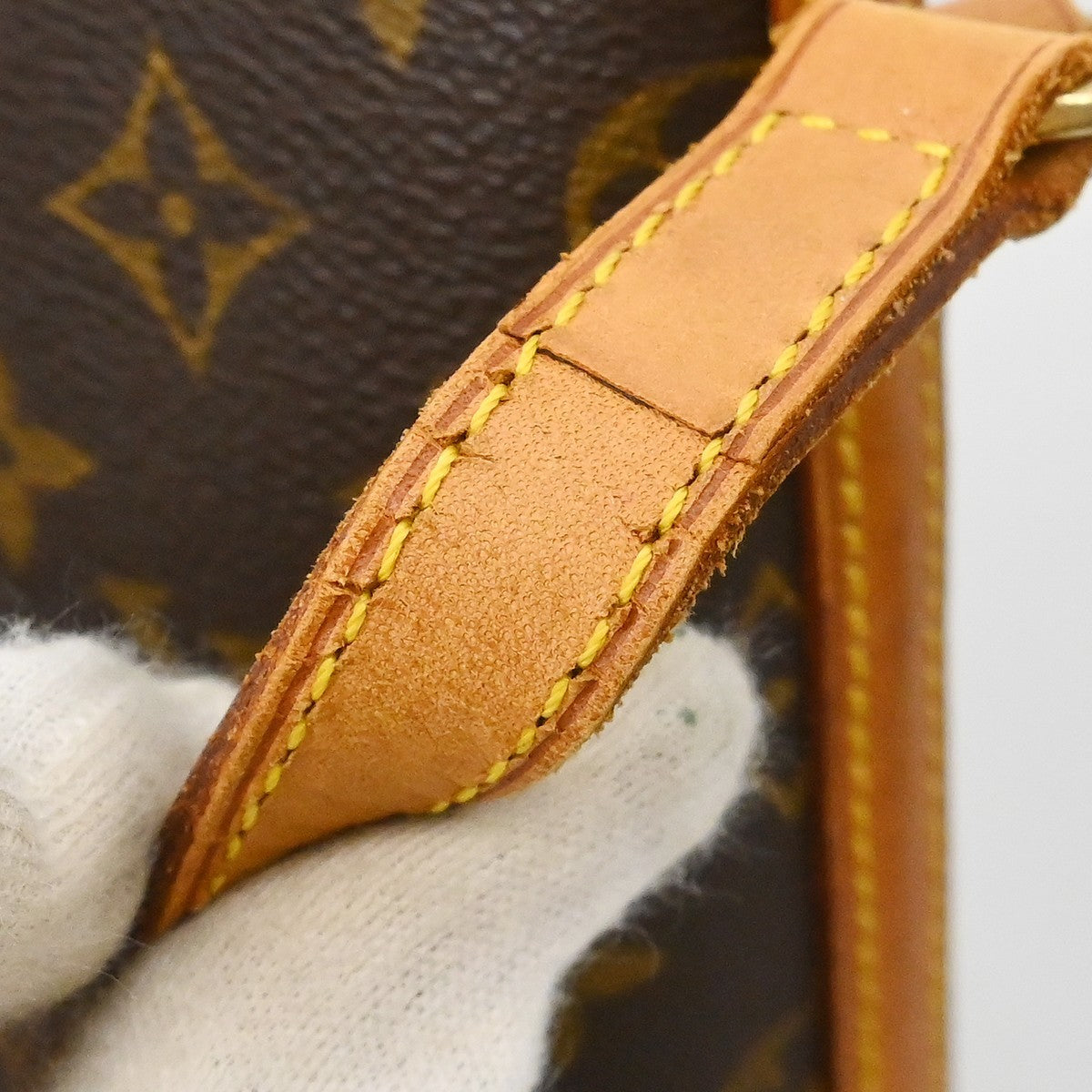 Louis Vuitton Drouot Handbag Monogram Canvas, Brown, Canvas, Shoulder Bag