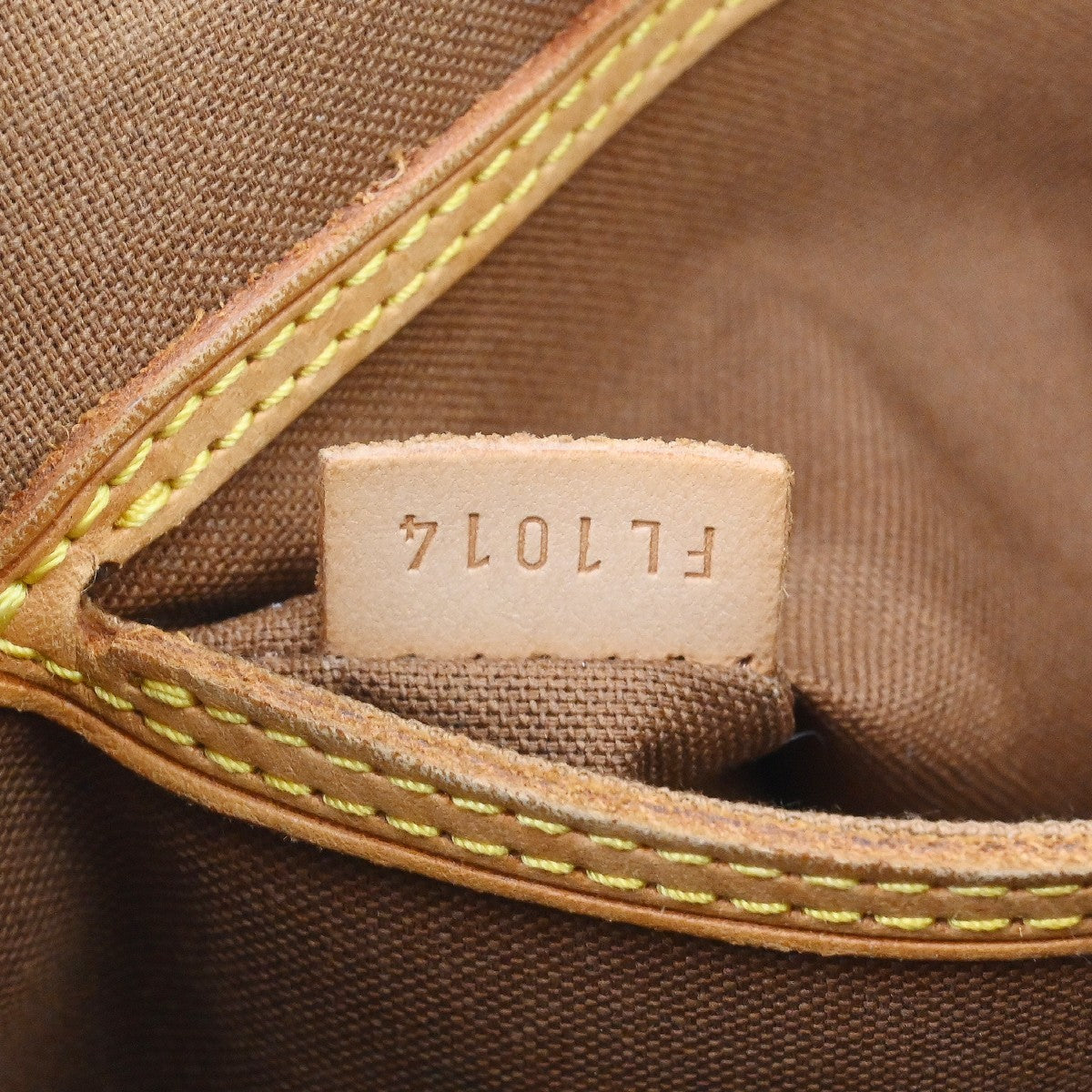 Louis Vuitton Alma Handbag Monogram Canvas, Brown, Canvas, Handbag