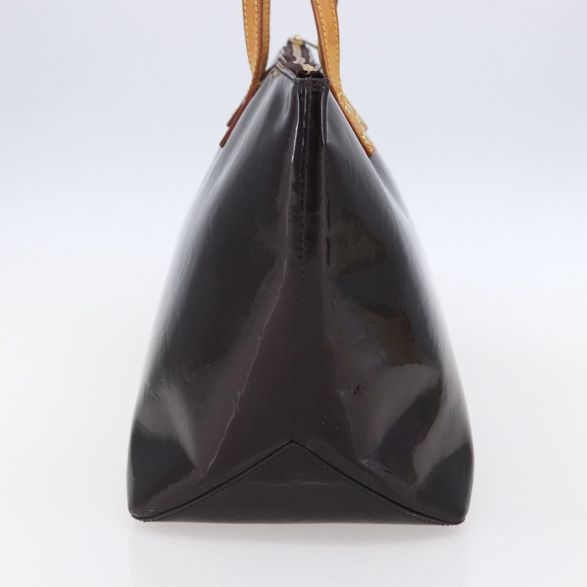 Louis Vuitton Bellevue Handbag Monogram Vernis, PURPLE, PATENT_LEATHER, Tote bag