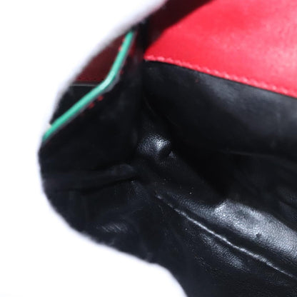 Salvatore Ferragamo Gancini waist bag Leather, RED, LEATHER, Clutche & pouche