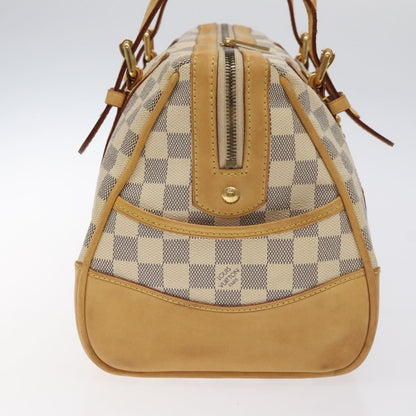 Louis Vuitton Berkeley Handbag Damier, BEIGE, CANVAS, Handbag
