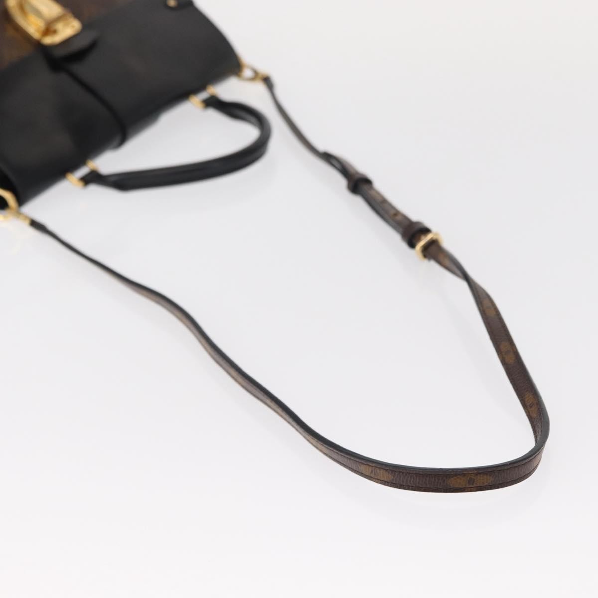 Louis Vuitton One Handle Flap Bag Monogram Canvas and Leather, BROWN, CANVAS, Handbag
