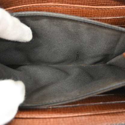 Fendi Zip Around Organizer Wallet Zucca Coated Canvas, BROWN, CANVAS, Wallets