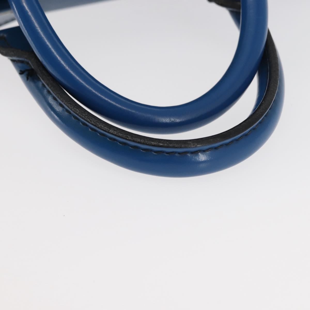 Louis Vuitton Speedy Handbag Epi Leather, BLUE, LEATHER, Handbag