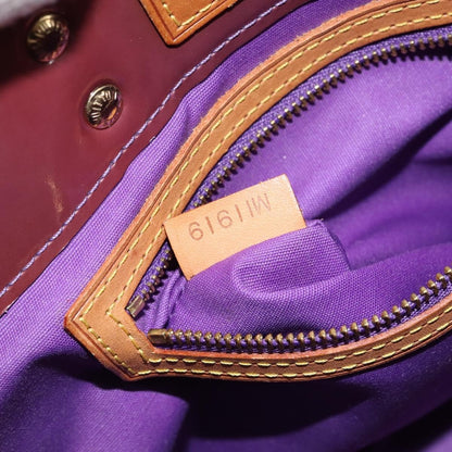 Louis Vuitton Reade Handbag Monogram Vernis, PURPLE, PATENT_LEATHER, Handbag