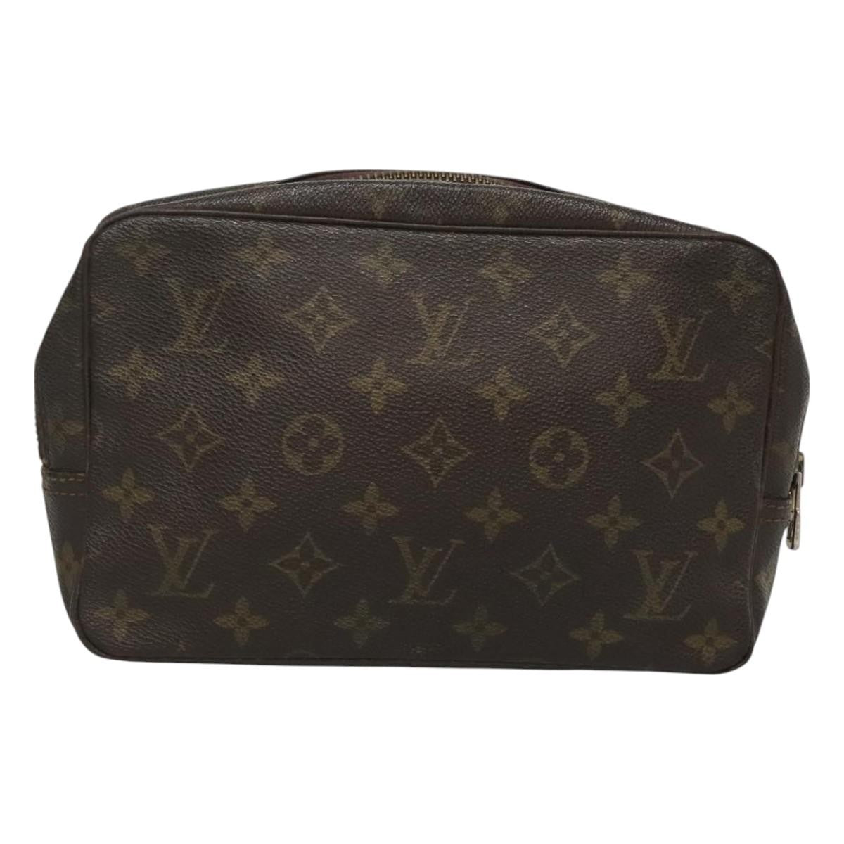 Louis Vuitton Trousse Toilette Monogram Canvas, BROWN, CANVAS, Clutche & pouche