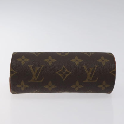 Louis Vuitton Papillon Pochette Monogram Canvas, BROWN, CANVAS, Handbag