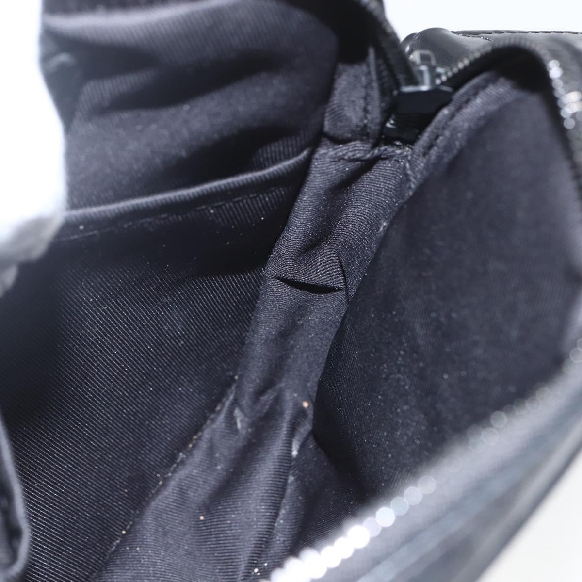 Louis Vuitton Danube Handbag Monogram Shadow Leather, BLACK, LEATHER, Shoulder bag