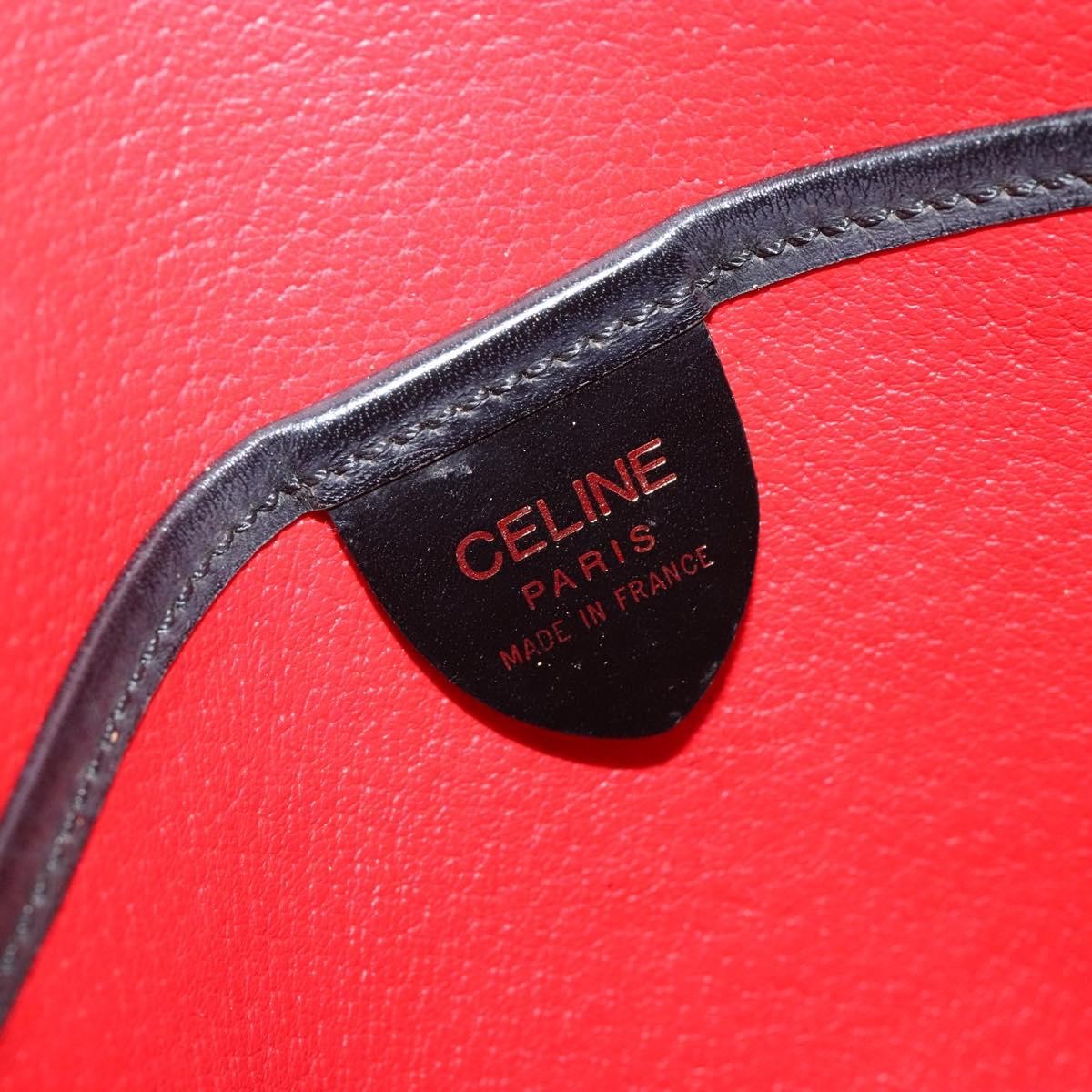 Celine Handbag Leather, BLACK, LEATHER, Handbag