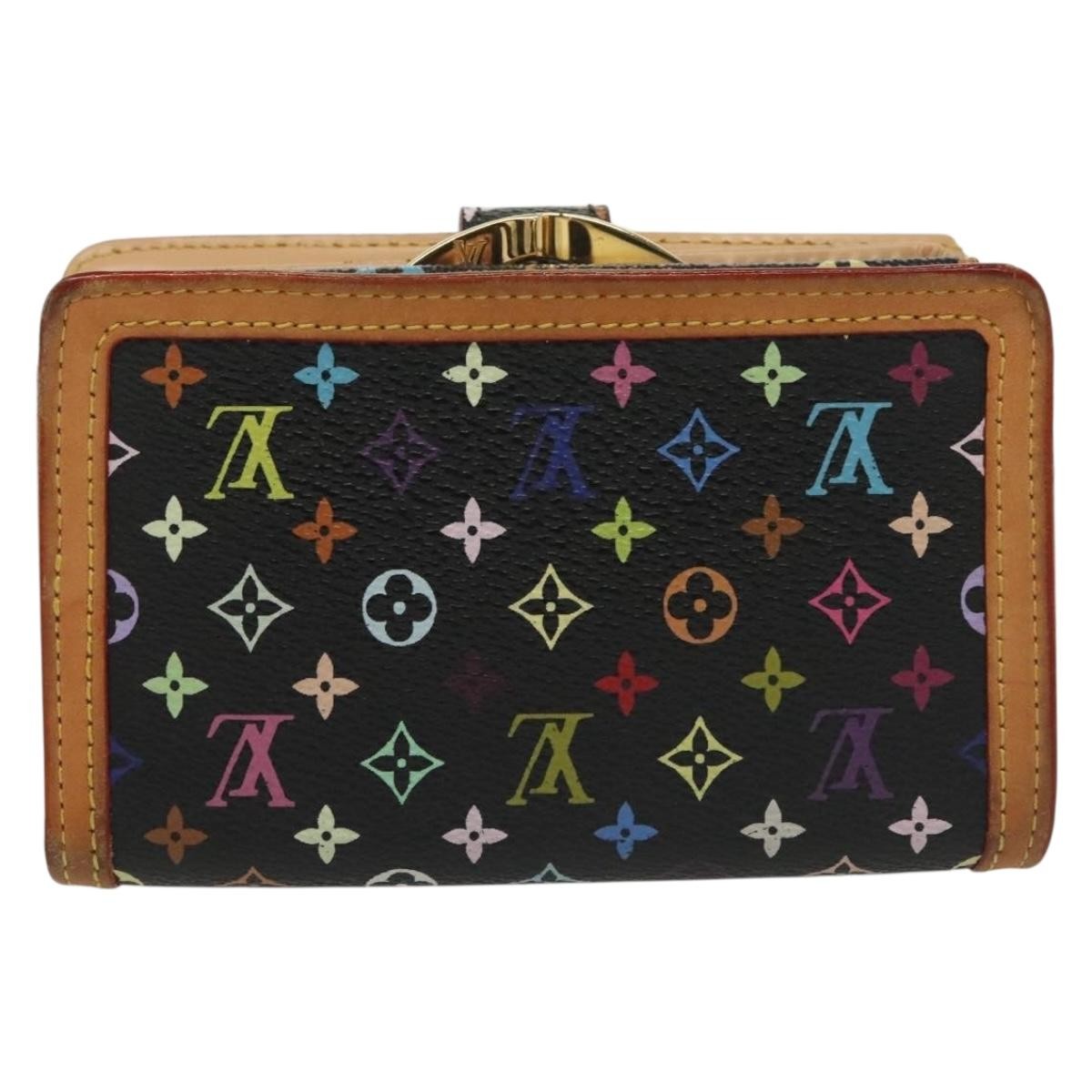 Louis Vuitton Portefeuille Viennois Monogram Canvas, BLACK, CANVAS, Wallets