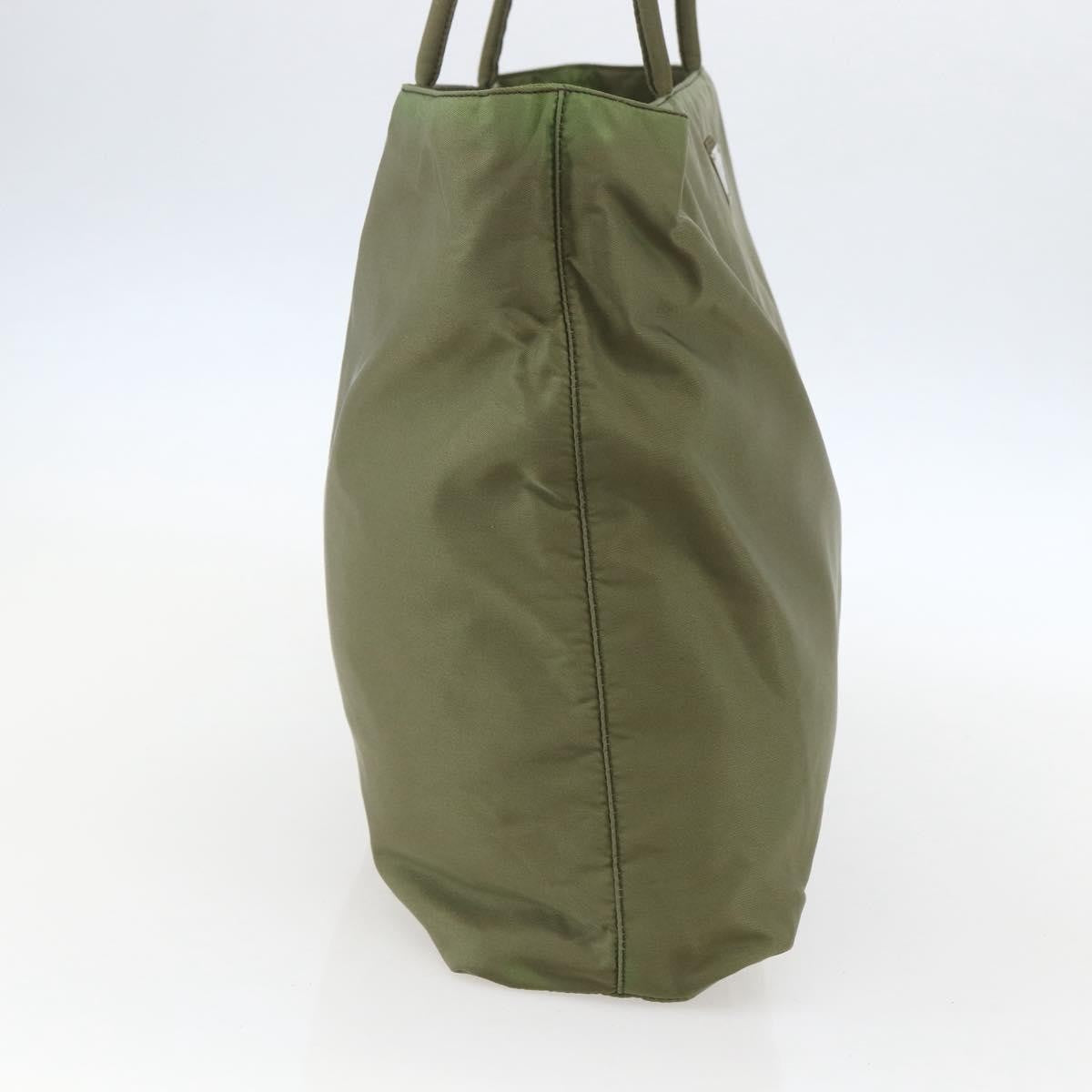 Prada Vintage Tote Tessuto, KHAKI, NYLON, Tote bag