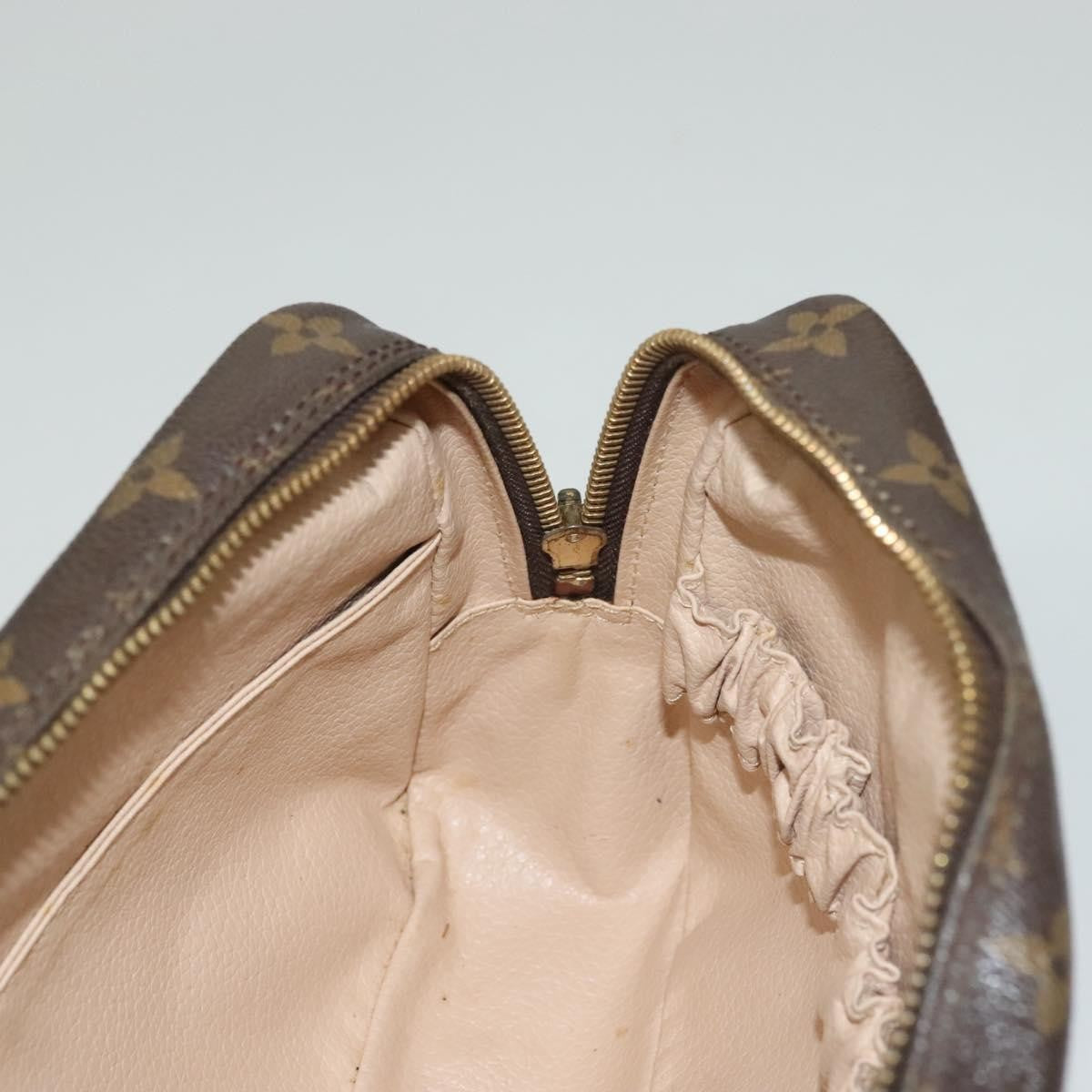 Louis Vuitton Trousse Toilette Monogram Canvas, BROWN, CANVAS, Clutche & pouche