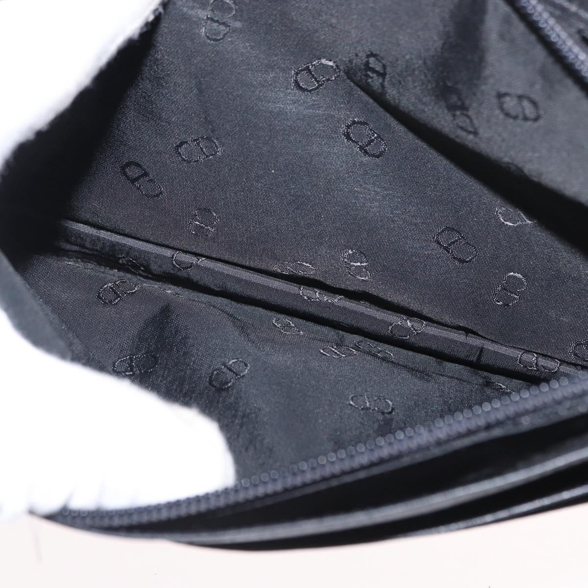 Christian Dior Clutch bag Leather, BLACK, LEATHER, Clutche & pouche