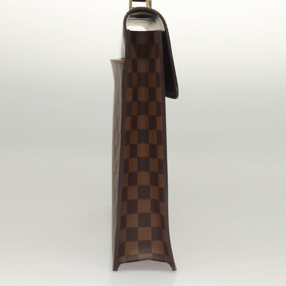 Louis Vuitton Altona Bag Damier, BROWN, CANVAS, Briefcase