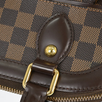 Louis Vuitton Trevi Handbag Damier, Brown, Canvas, Handbag