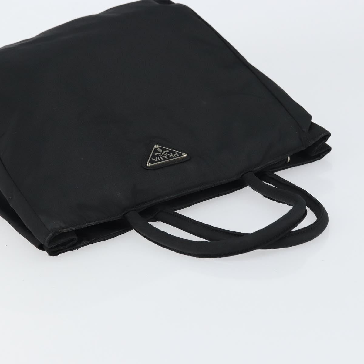 Prada Vintage Tote Nylon, BLACK, NYLON, Tote bag