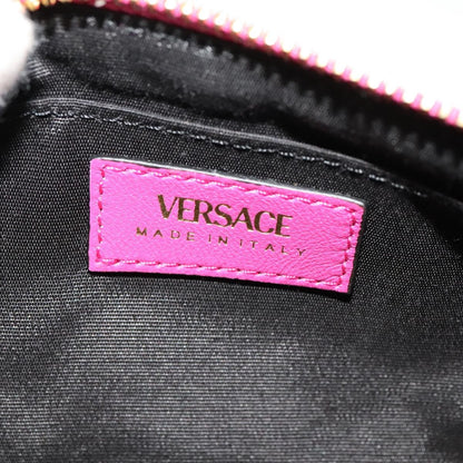 Versace Medusa Shoulder Bag Leather, PINK, LEATHER, Shoulder bag