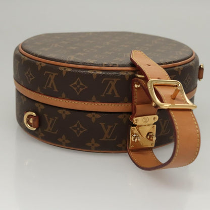 Louis Vuitton Petite Boite Chapeau Bag Monogram Canvas, BROWN, CANVAS, Shoulder bag