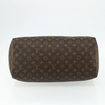 Louis Vuitton Speedy Handbag Monogram Canvas, Brown, Canvas, Handbag