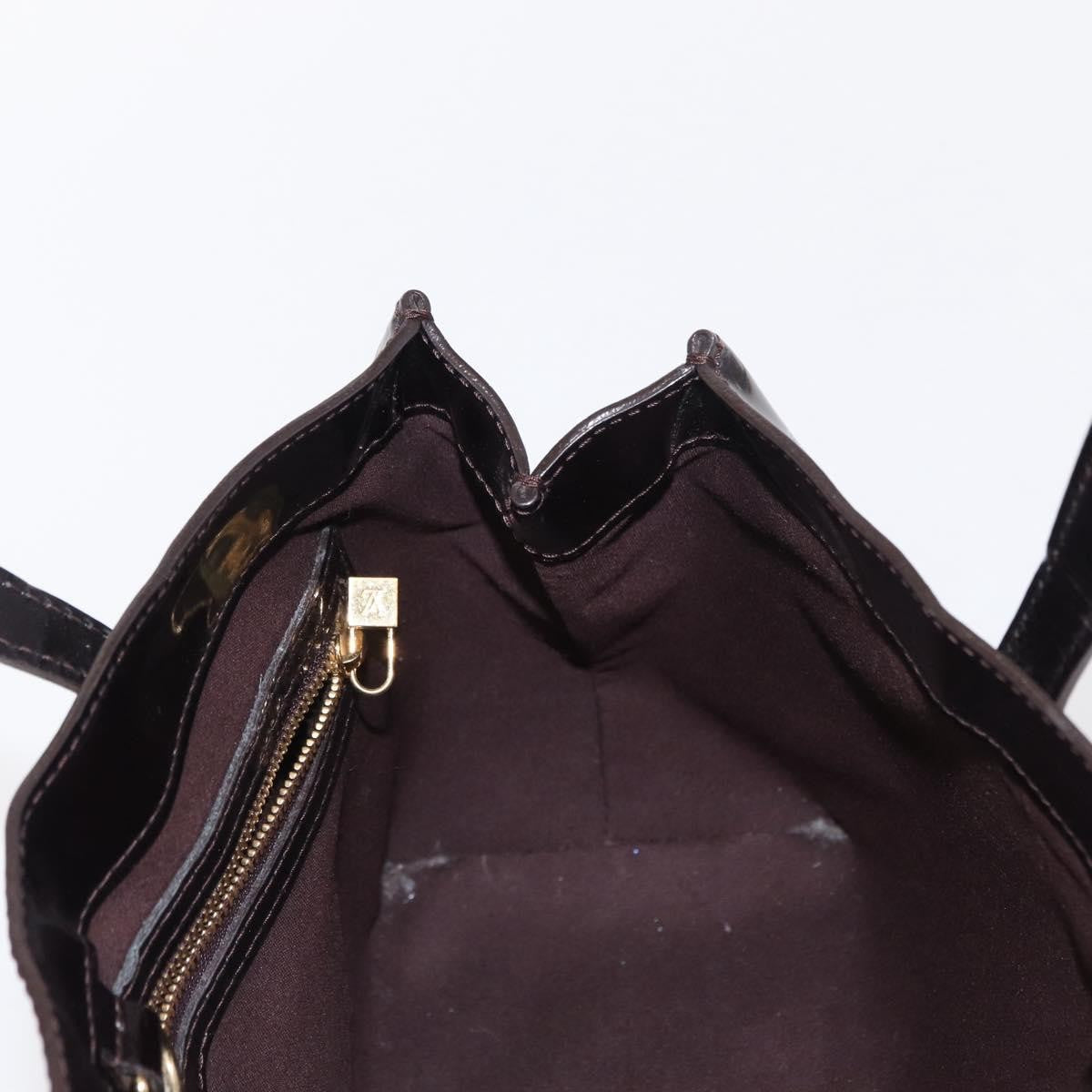 Louis Vuitton Wilshire Handbag Monogram Vernis, BURGUNDY, PATENT_LEATHER, Handbag