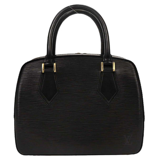 Louis Vuitton Sablons Handbag Epi Leather, BLACK, LEATHER, Handbag