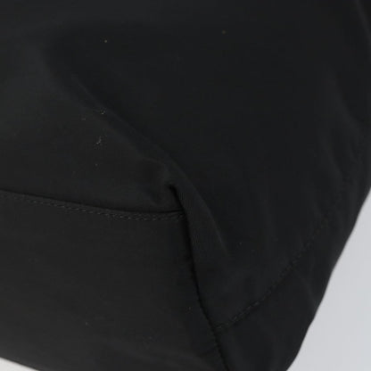 Prada Vintage Zip Tote Tessuto, Black, Nylon, Tote Bag
