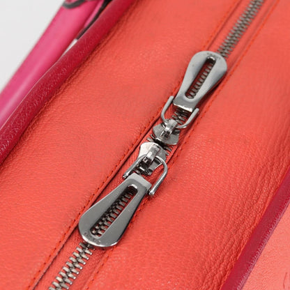 Loewe Amazona Bag Leather, ORANGE, LEATHER, Handbag