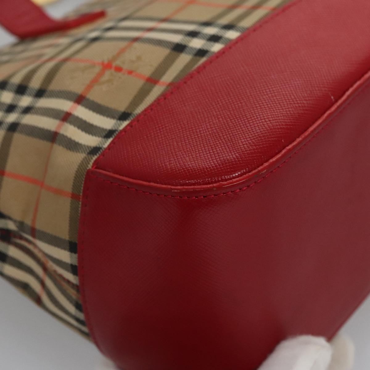 Burberry Nova Check Handbag Nova Check Canvas, BEIGE, CANVAS, Handbag