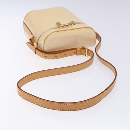 Louis Vuitton Sullivan Handbag Monogram Vernis, BEIGE, PATENT_LEATHER, Handbag