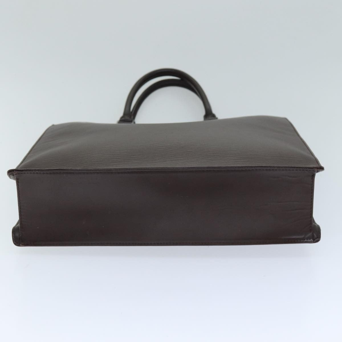 Louis Vuitton Sac Plat Bag Epi Leather, BROWN, LEATHER, Handbag