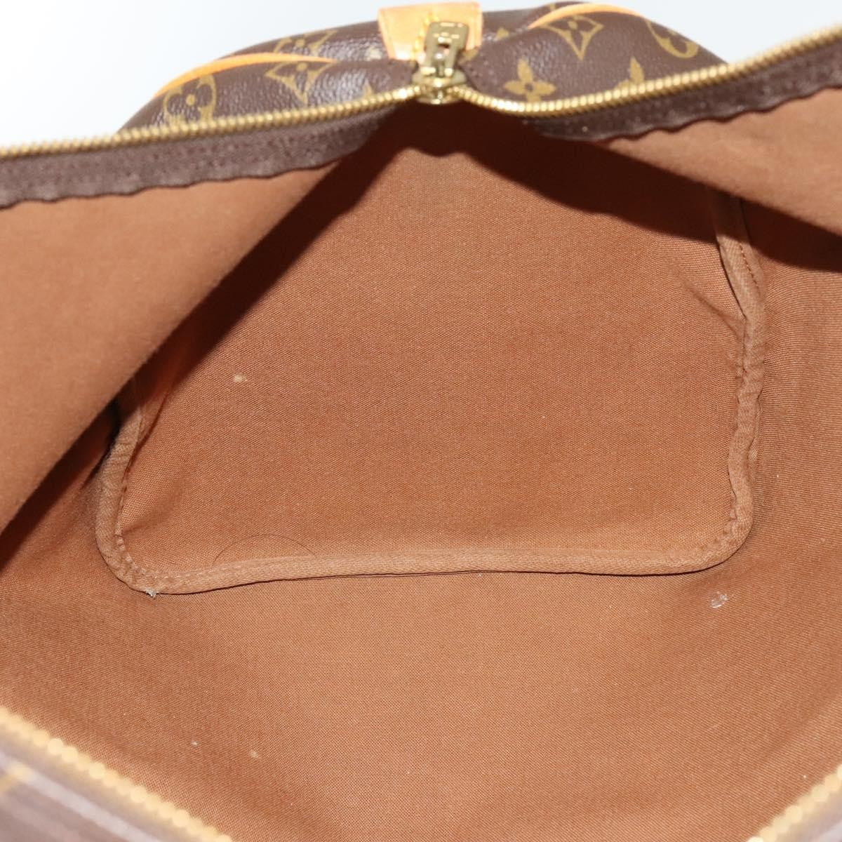 Louis Vuitton Keepall Bag Monogram Canvas, BROWN, CANVAS, Travel bag