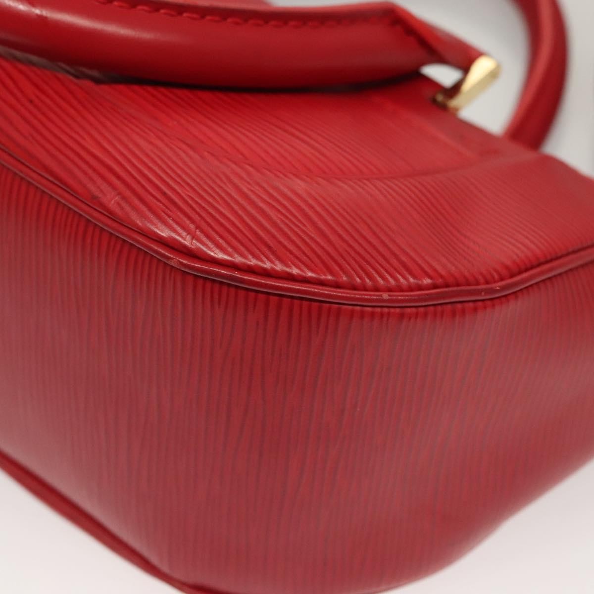 Louis Vuitton Danura Handbag Epi, RED, LEATHER, Handbag