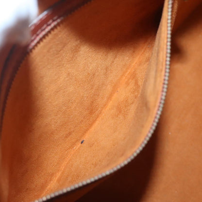 Louis Vuitton Lussac Handbag Epi Leather, BROWN, LEATHER, Shoulder bag