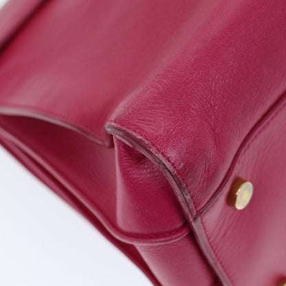 Saint Laurent Sac de Jour Carryall Bag Leather, PINK, LEATHER, Handbag