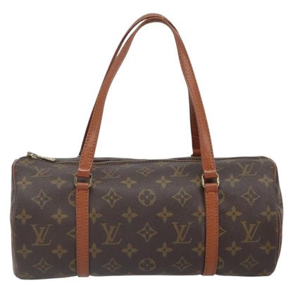 Louis Vuitton Papillon Handbag Monogram Canvas, BROWN, CANVAS, Handbag