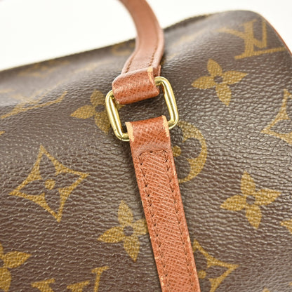 Louis Vuitton Papillon Handbag Monogram Canvas, BROWN, CANVAS, Handbag