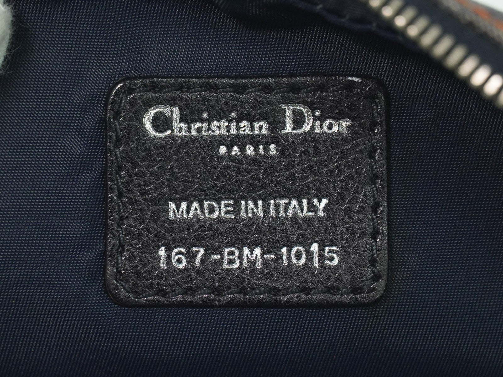 Christian Dior Flight Shoulder Bag Denim, NAVY, DENIM_JEANS, Shoulder bag