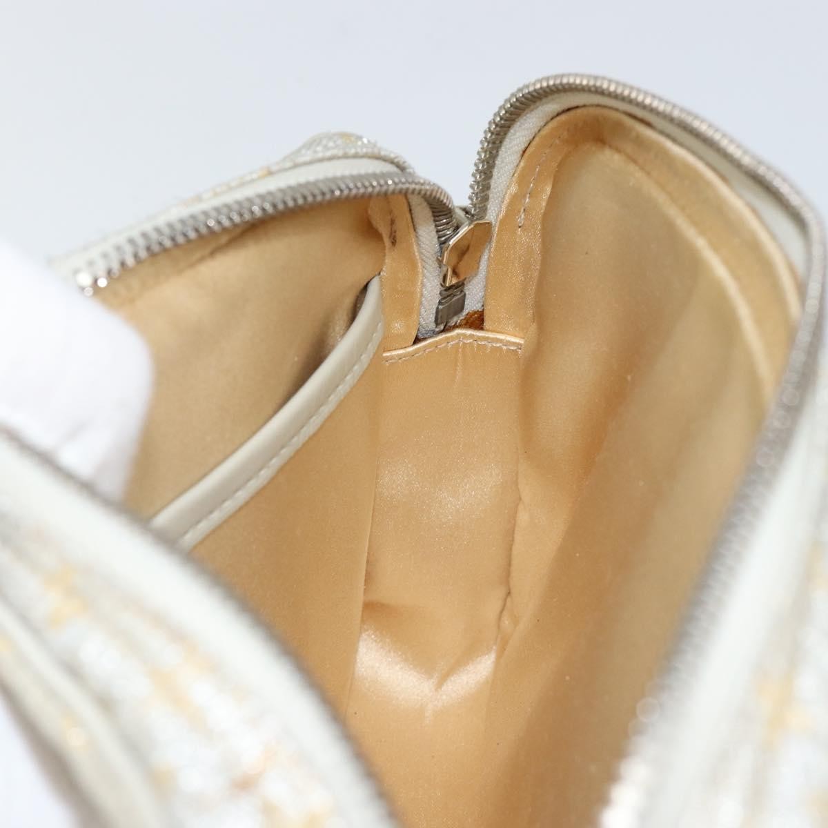 Louis Vuitton McKenna Shoulder Bag Mini Lin, GOLD, CANVAS, Shoulder bag