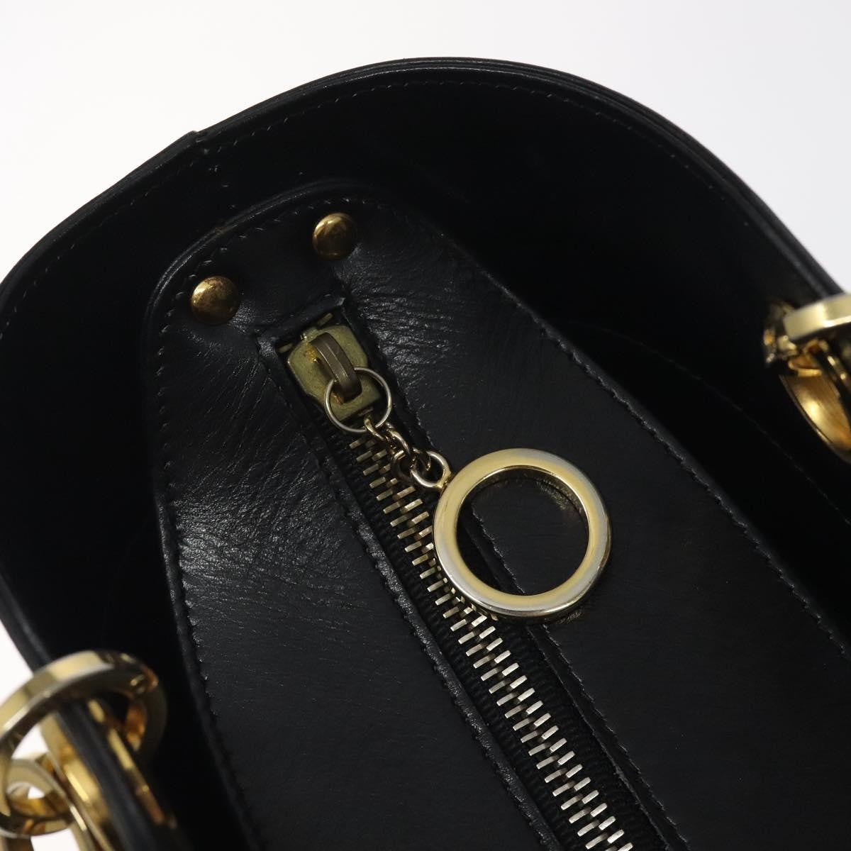 Salvatore Ferragamo Vintage Tote bag Leather, BLACK, LEATHER, Tote bag