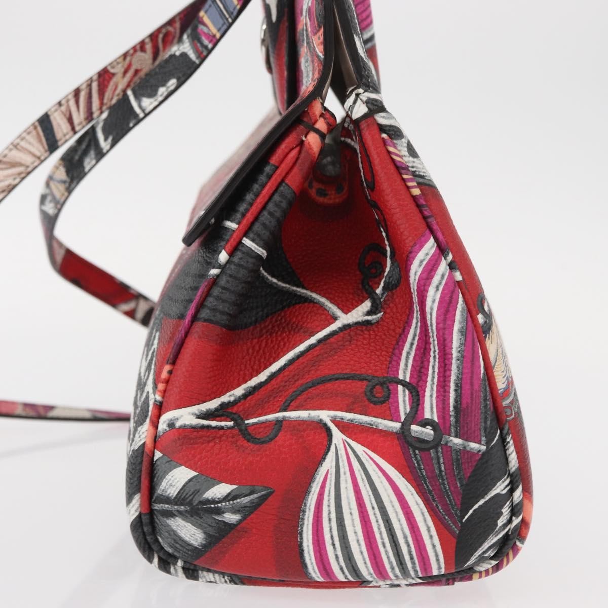 Salvatore Ferragamo Studio Satchel Printed Leather, MULTICOLOUR, LEATHER, Handbag